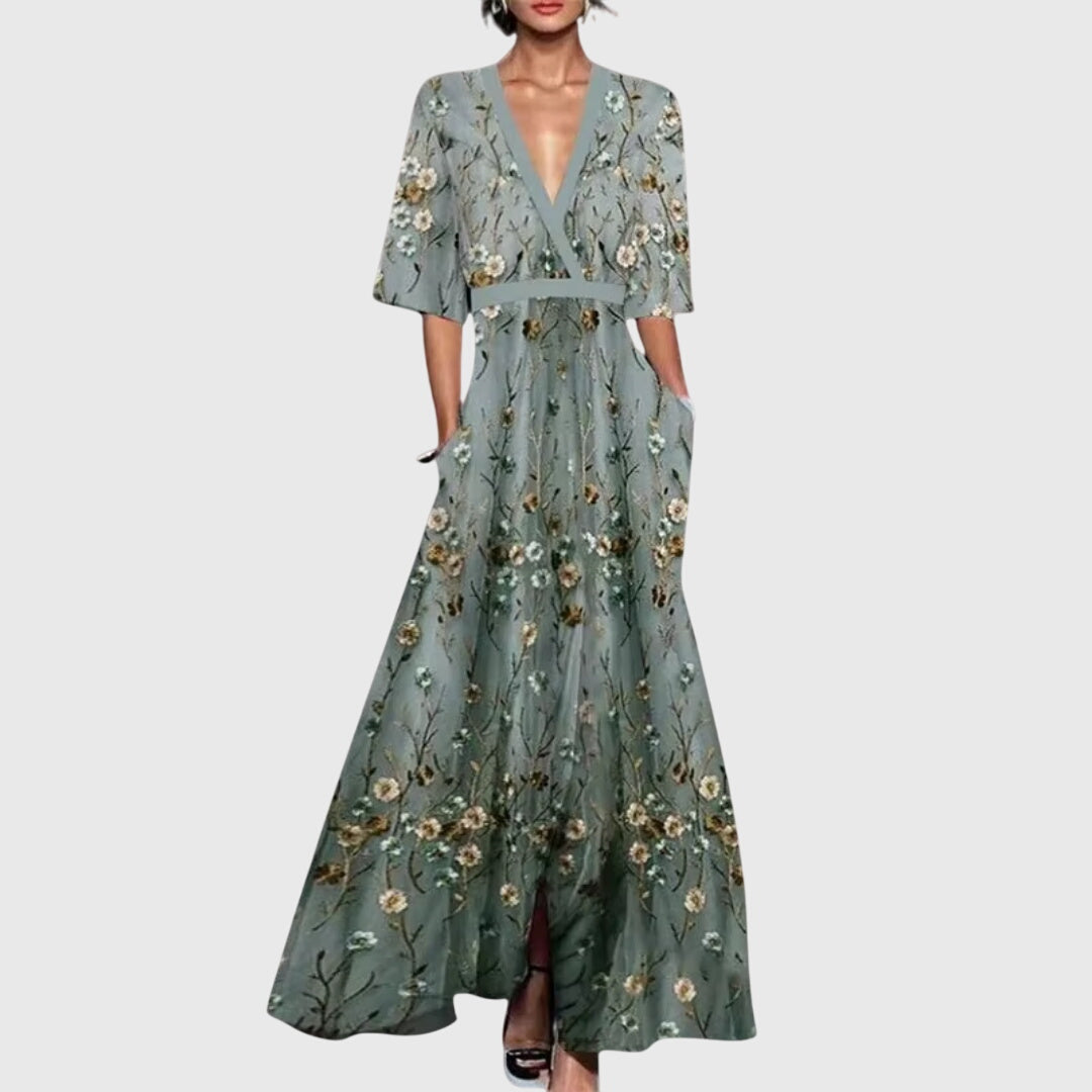 Chic Springtime Maxi Dress